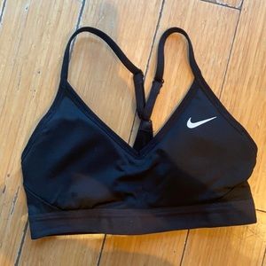 Black Nike XS sports bra